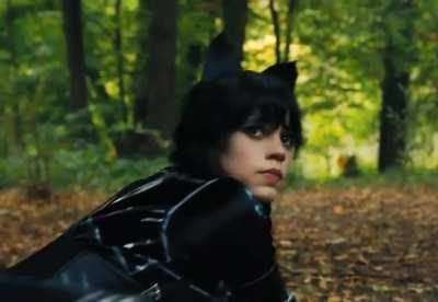 Backshot In Catsuit [Wednesday]