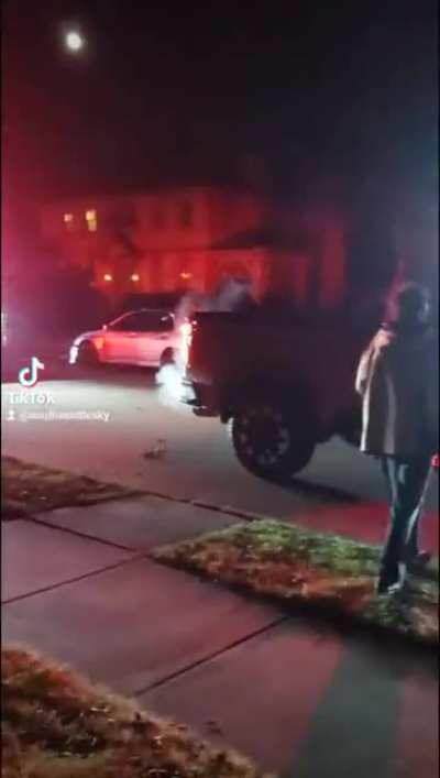 My autistic uncle has been an honorary firefighter for 30 years, always listening to local fire calls. He's had many sleepless nights wondering if his friends would visit him on his special day. Today for his 50th birthday, the Jefferson County fire depar