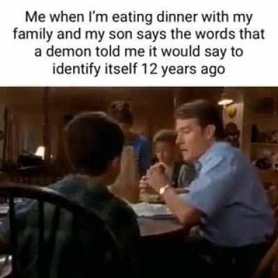 why are you looking at me like that dad ?