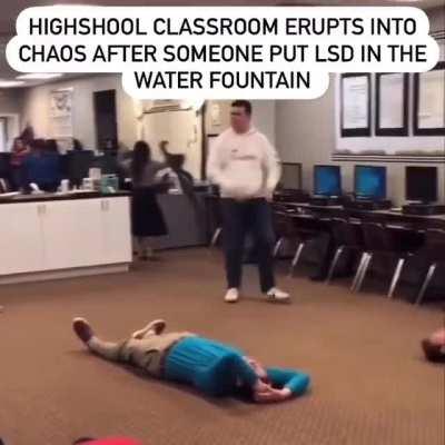 Whole Class drugged off LSD