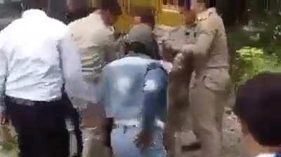 WCGW taking picture in the construction site