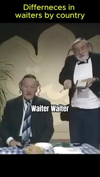 Differences in waiters by country 😭