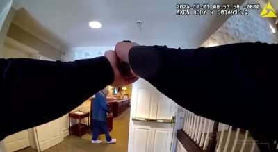 Police Confront Man With Chainsaw in Elderly Hone