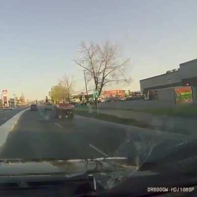 When trying to show off doesn't go as planned...