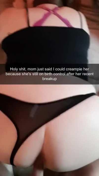 Chubby mom gets creampied by son after he catches her masturbating during lockdown