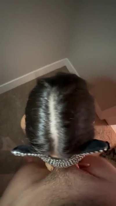 I keep sucking after you cum