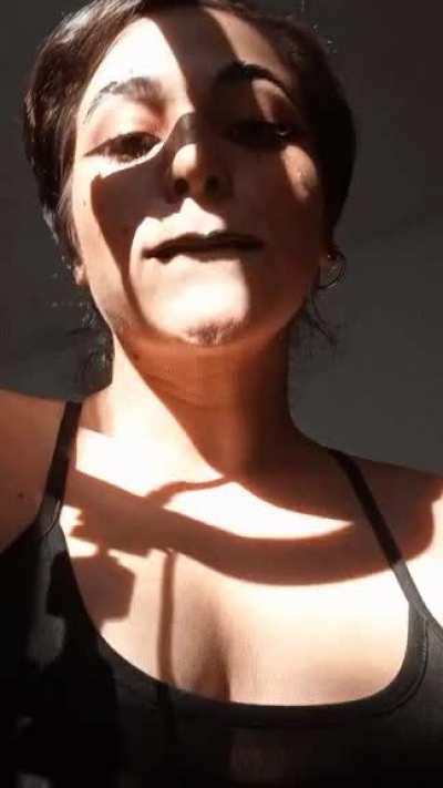 Bury your face here Papi.