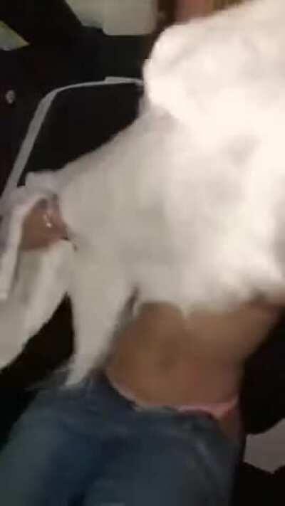 Unexpected reveal in the car