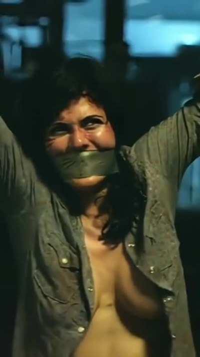 That tape is holding on for dear life