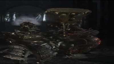 Ornstein & Smough on their way to the amazing chest ahead