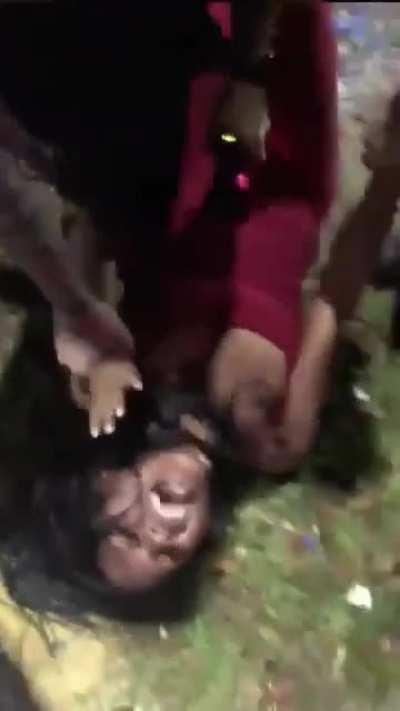 Tasing a pregnant woman