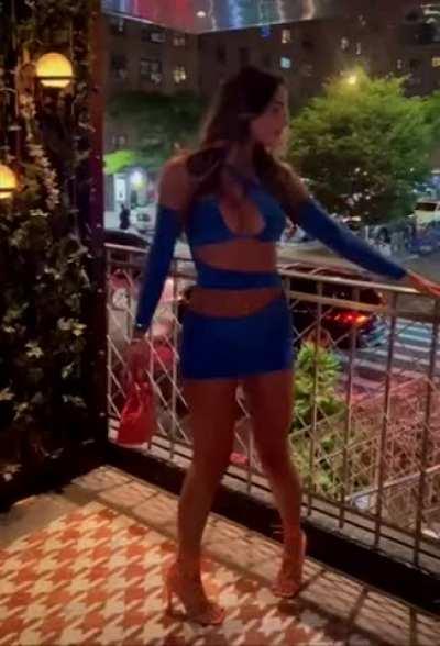 Looks like this dress was made special for her curvy body