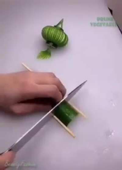 This incredible food art