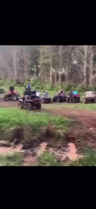 An amazing display of acrobatics & recovery