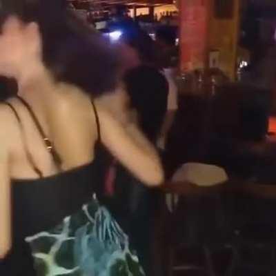 To drink her under the table