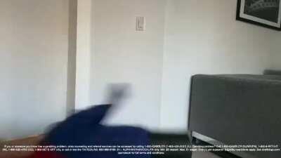 Throwing a Football at Bob