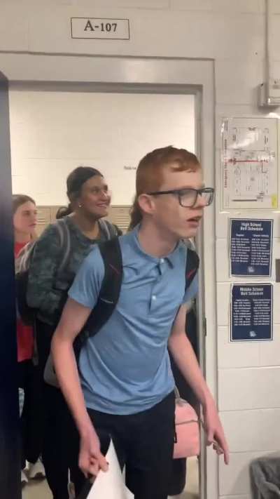 They asked him for some dark humour