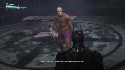 Why wont he die? Is he stupid?