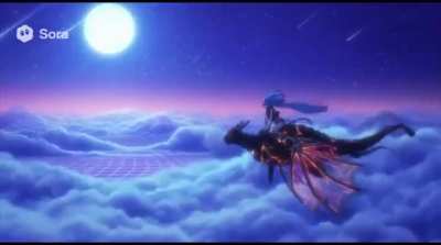 Switching together succesful sora generations to try create a coherent story for a music video