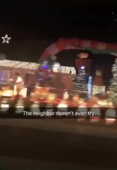 To put up decorations.