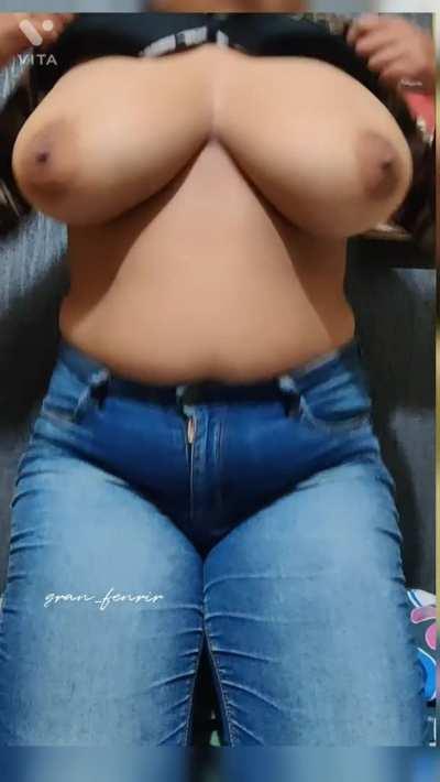 Titty drop, drop top, I'm bad at captions, just open the GIF. :P [F23] [oc]