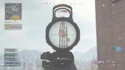 This guy was shooting at me for like 30 seconds and I couldn’t figure out where he was for the longest time. Then, when I figured out where he was, I had to put him down lmao