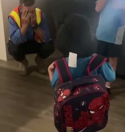 Proud Dad who’s also not ready 🥹