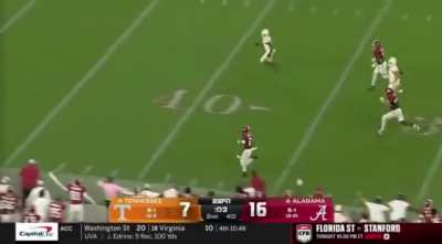 Zabian Brown 99 Yard Pick Six!