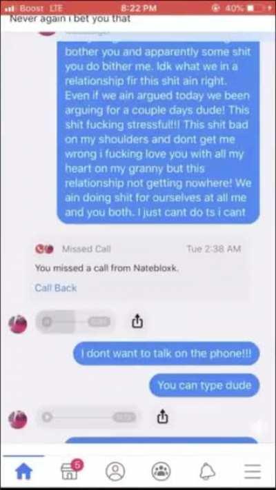 Jetson voice messaging Carti tryna get back on the album