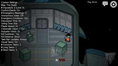 I made a Goku mod for Among Us. What do you think?