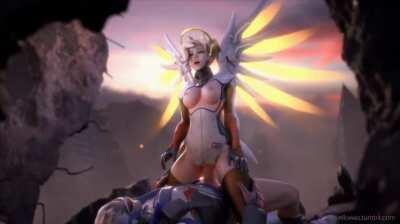 Ellowas Mercy-Soldier Rule34 (60fps) (Original 24fps)