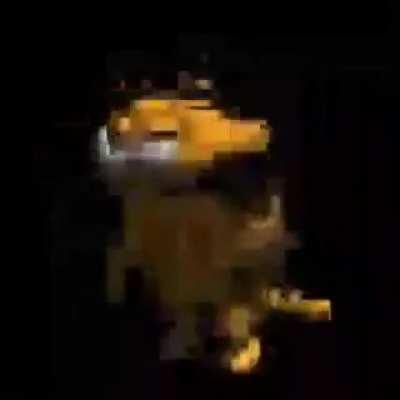 Un garfield bailando a 144p xd