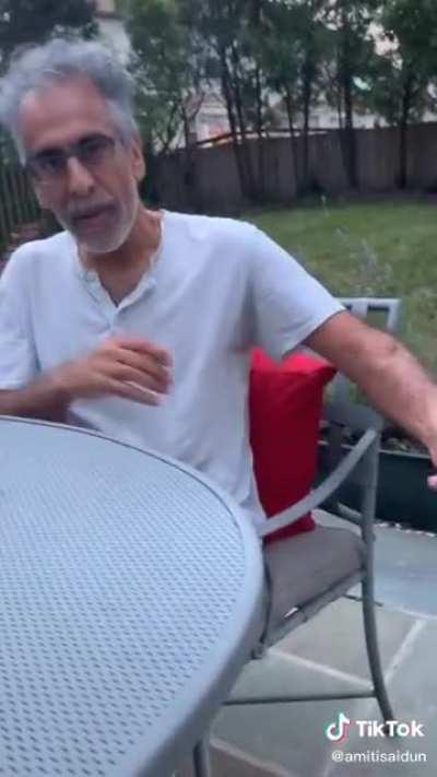 Just a dad being a dad