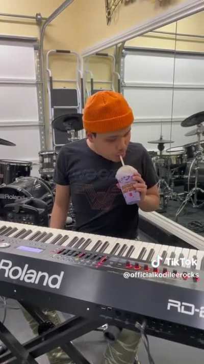 I'm gonna sing Happy Birthday to Grimace