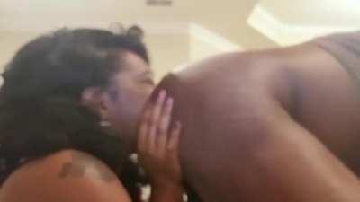 Eating it from the back