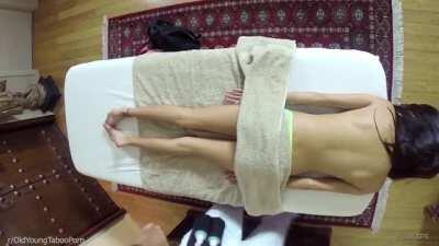 When your daughter needs a massage