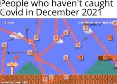 Those who haven’t caught Covid over the holidays