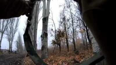 POV: A fragment of a street fight using a Polish RGP-40 grenade launcher