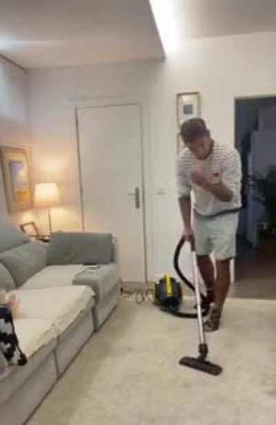 fighting the masculine urge to say what da dog doin