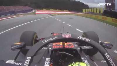 Max's race playlist always fits the occasion