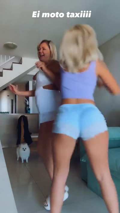 Duas quengas, tal mãe tal filha - Treyce