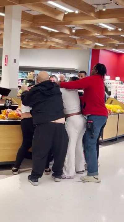 Disagreement at Target, Long Island