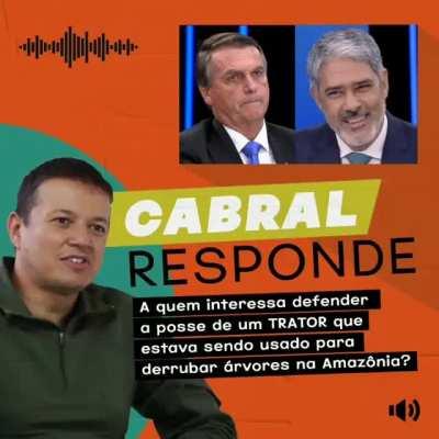 Fiscal do IBAMA rsponde sobre queima de trator