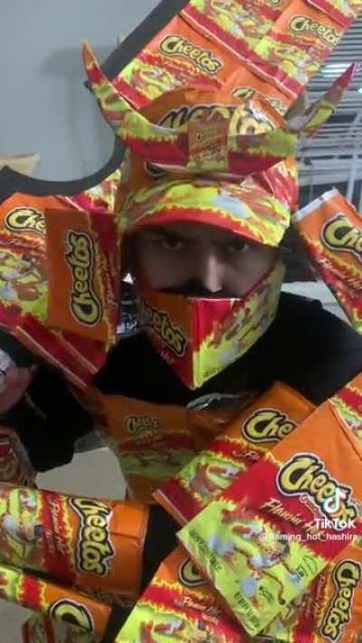 The Cheeto man Protector of the Fire and spice