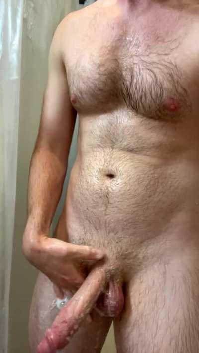 It’s really a shame I have to soap this up myself