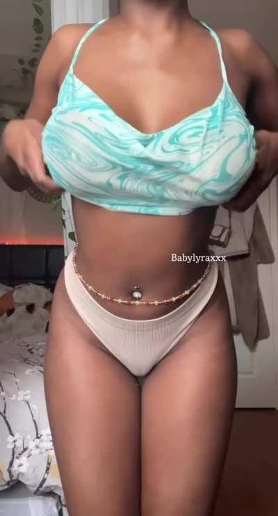 Can I interest you in natural bouncy tits?