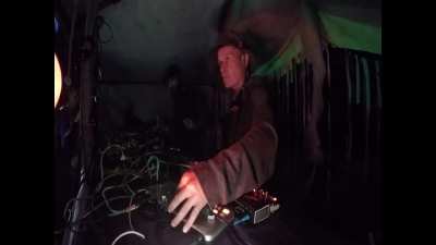 Technival live performance in Russian forest 2025