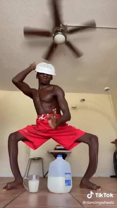 Forgive me for I must milk post