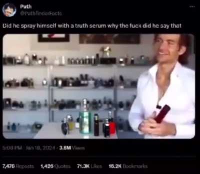 What Perry Elis 360 Red does to a guy