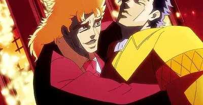 speedwagon happily crying in joy with unconsciousness jonathan joestar was the most purest scene ever